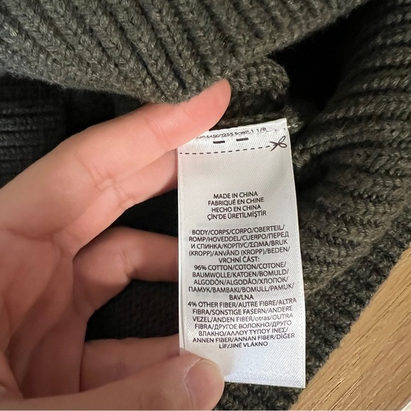 Polo by Ralph Lauren Olive Sweater with Zebra Design - Picture 9 of 10